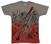 Search : Ghengis Carnival Mens S/S T-shirt in Cloudburst-Grey by Iron Fist