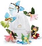 Magic Cabin Take-along Posable Pocket Fairies, Set of 6