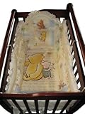 6 Piece Mini Crib Bedding Set Pooh, Piglet, Tigger