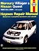 Mercury Villager and Nissan Quest, 1993-2001 (Haynes Manuals)