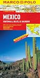 Mexico, Guatemala, Belize, El Salvador Marco Polo Map