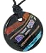 MUTLI COLOR CIRLCE MURANO GLASS ADJUSTABLE NECKLACE