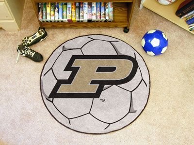 Buy Purdue Boilermakers NCAA Soccer Ball Round Floor Mat (29) by Fan Mats