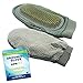 PR Pet 2 in 1 Dog and Cat Grooming Brush Glove to Easily Wash and Groom Long Hair Breads