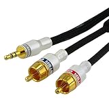 Monster Cable 7 FT Stereo RCA iCable for iPod MP3 NEW
