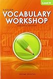 Vocabulary Workshop Enriched Edition Level H