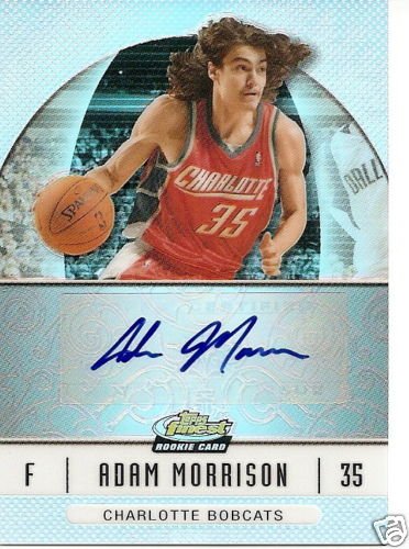 2006 Finest Authentic Adam Morrison Autograph Refractor Rookie Card
