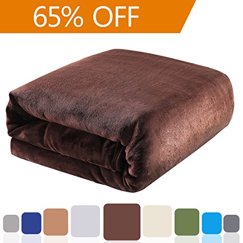 Balichun luxury polar fleece blanket super soft warm fu…