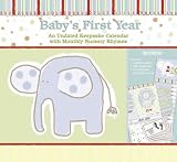 CR Gibson First Year Calendar, Animal Parade,