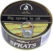 Brivais Vilnis Big Sprats In Oil, 8.47-Ounce Jars (Pack of 48)