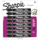 Sharpie Flip Chart Markers, 8 Black Markers (1760445)