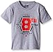 Star Wars Boys' T-Shirt, Grey Logo, 5/6