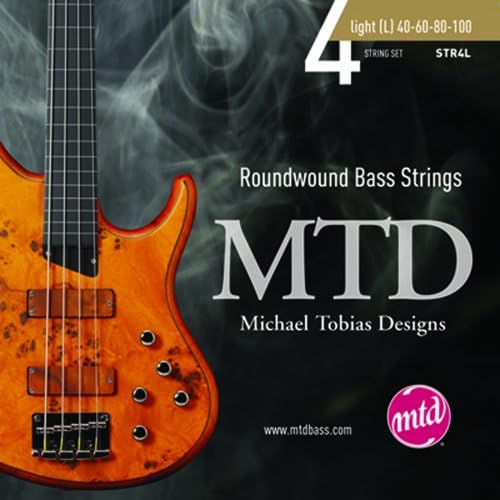 MTD Kingston 4 String Set, Nickel, Medium Light (45-65-80-100)