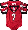 Michael Vick Red Reebok NFL Atlanta Falcons Infant Jersey