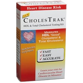 CholesTrak HDL and Total Cholesterol Home Testing Kit