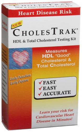 CholesTrak HDL and Total Cholesterol Home Testing Kit