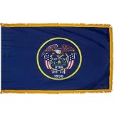 3x5 ft. Utah State Flag for Indoor Use