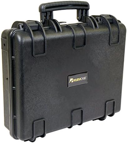 KuduCase 18.9 x 16.3 x 5.9" Multi-Purpose Waterproof Protective Equipment Hard Case with Pick 'N' Pluck Foam