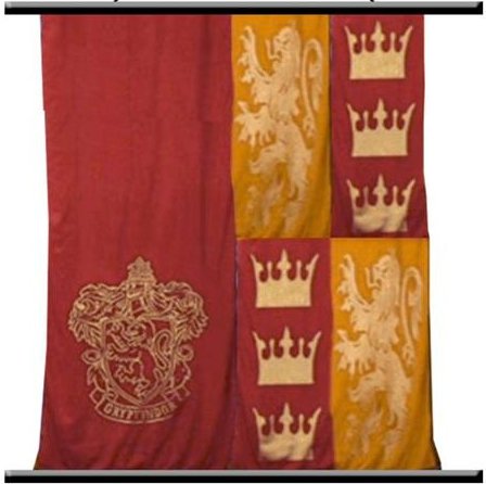 Harry Potter: Gryffindor Wall Scroll 22 x 32