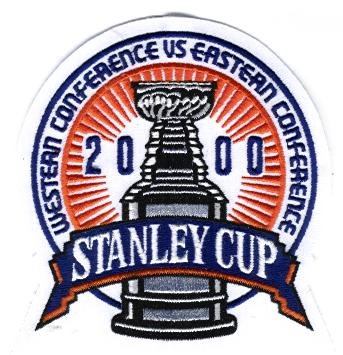 2000 NHL Stanley Cup Patch - New Jersey Devils vs Dallas Stars