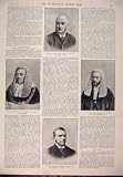 1889 PORTRAIT O'BRIEN MORRIS ATKINSON MADDEN IRELAND