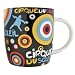 Cirque du Soleil Black Vintage Mug