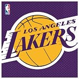 Lets Party By Amscan Los Angeles Lakers Basketball - Lunch Napkins
