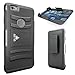 iPhone 6 Plus Case, CellBee [Life Companion Plus] iPhone 6 Plus Dual Layer Heavy Duty Holster (Built-in Credit Card Slot Clip) Case with Kickstand and Locking Belt Swivel Clip (Rigid Metal)