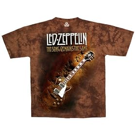 Liquid Blue Men's Led Zeppelin Relic Short Sleeve Tee