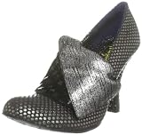 Irregular Choice Women's Flick Flack Black/Silver Mary Janes 3614-3AW 6 UK, 39 EU