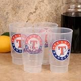 Texas Rangers Plastic Tumbler 4-Pack