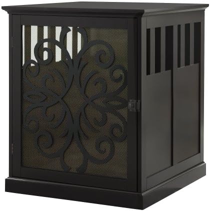 Ethan Pets Pet Crate, 25-Inch by 29-1/2-Inch by 26-1/2-Inch, Espresso