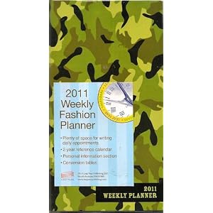 Khaki 2011 Weekly Planner