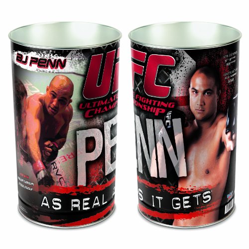 UFC Mixed Martial Arts BJ Penn Wastebasket