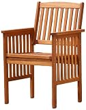 Chichester Eucalyptus Wood Outdoor Armchair with FSC Certified