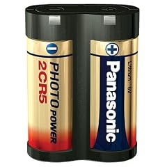 Panasonic 2CR5M Fotobatterie Lithium 1600 mAh 6 V