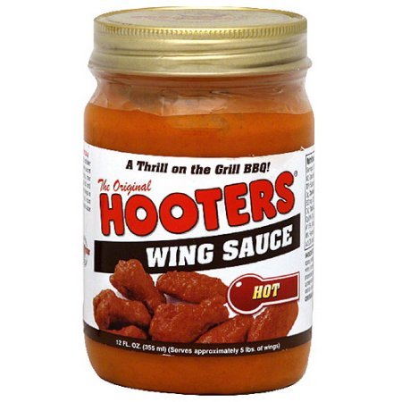 Hooters Sauce Wing Hot, 12 oz