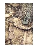  : Alice in Wonderland (Advice From a Caterpillar) Art Poster Print - 11" X 14"