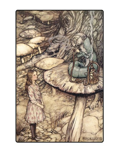 Cover image : ALICE IN WONDERLAND ADVICE FROM A CATERPILLAR POSTER