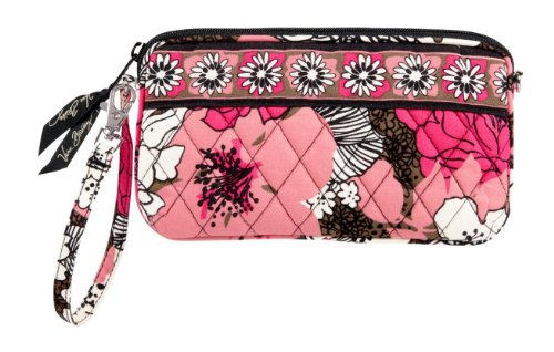 Vera Bradley Wristlet Mocha Rouge