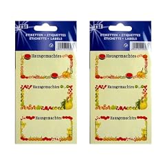 Etiketten selbstklebend "Hausgemachtes" 3 Blatt � 3 Etiketten