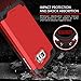 rooCASE RC-SAM-S6-ET-BK Exec Tough Hybrid Co-Mold Case for Samsung Galaxy S6 - Black