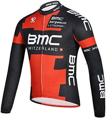 Sport360 New Arrival! Speed Fitness Men's Long Sleeve Cycling Jersey Perspiration Breathable Mountain Bike Cozy Riding Clothes