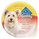 Blue Buffalo BLUE Healthy Starts Southwest Skillet For Dogs With Beef &amp; Egg 3 oz, Pack of 12