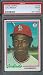 1978 Topps #170 Lou Brock St Louis Cardinals Baseball Card PSA 9 MINT