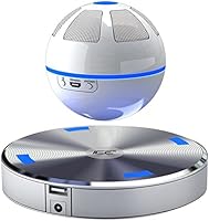 ICE Orb Floating Bluetooth Speaker - White/Blue