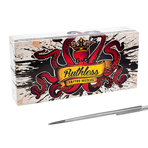 Ruthless Tattoo Needles 7 Round Liner (7RL) Box of 50