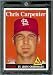 2007 Topps Heritage Baseball Card # 287 Chris Carpenter St. Louis Cardinals - Mint Condition - In Protective Display Case