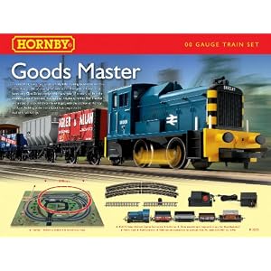 Hornby  R1070 Goods Master Diesel Freight 00 Gauge  Train Set