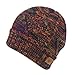 ANGELA & WILLIAM Beanie Hat for Men and Women Winter Warm Hats Knit Slouchy Thick Skull Cap (Multi Purple)